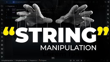 5 ways to manipulate strings in C#