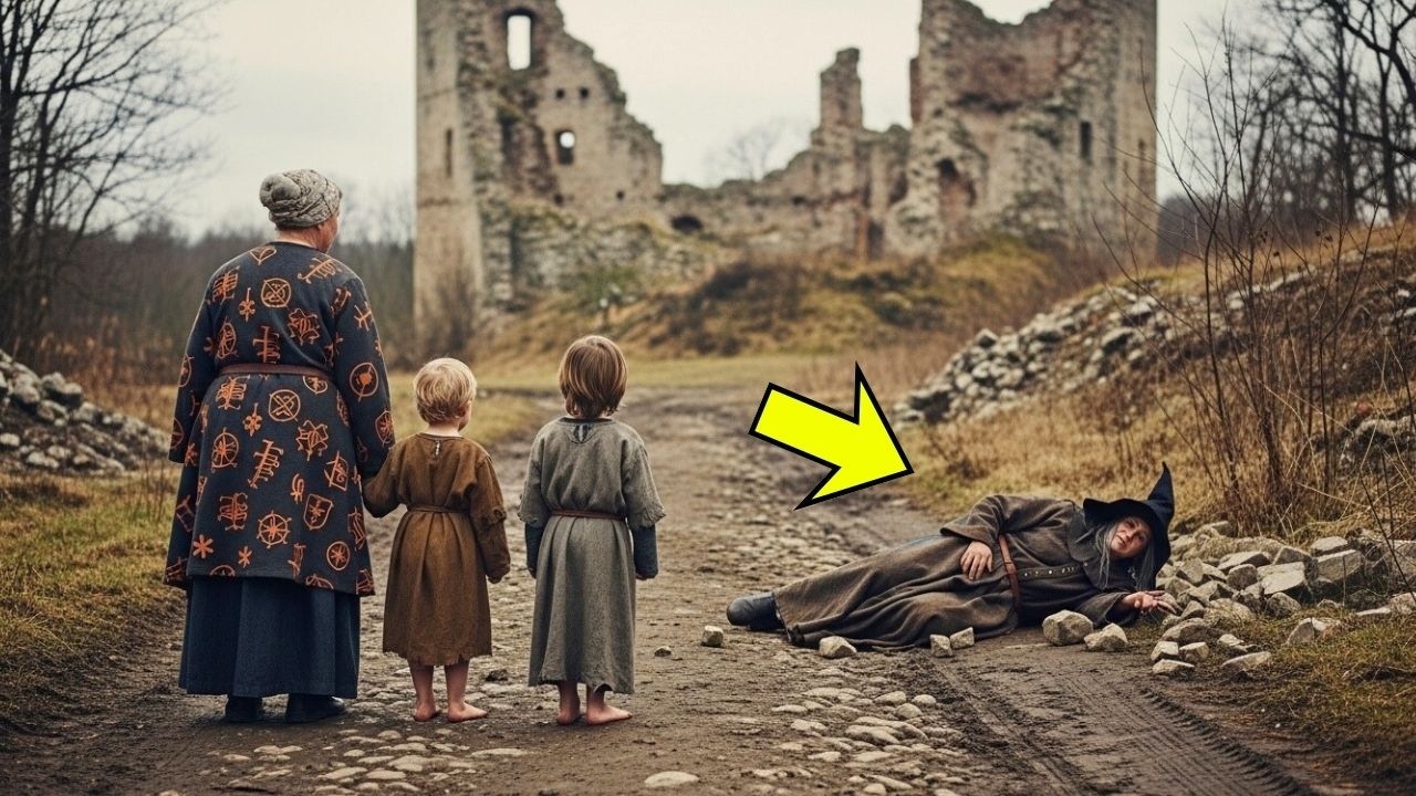 VIUDA salva a BRUJA APLASTADA en RUINAS DEL CASTILLO, pero su promesa a cambio cambia todo…