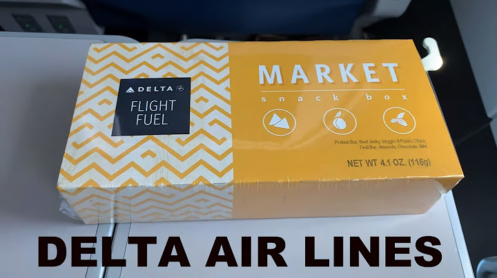 Delta's First Class Food