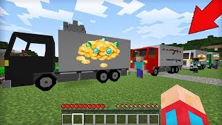 ЧТО ЭТИ МАШИНЫ ПРИВЕЗЛИ В ДЕРЕВНЮ ЖИТЕЛЕЙ В МАЙНКРАФТ | Компот Minecraft