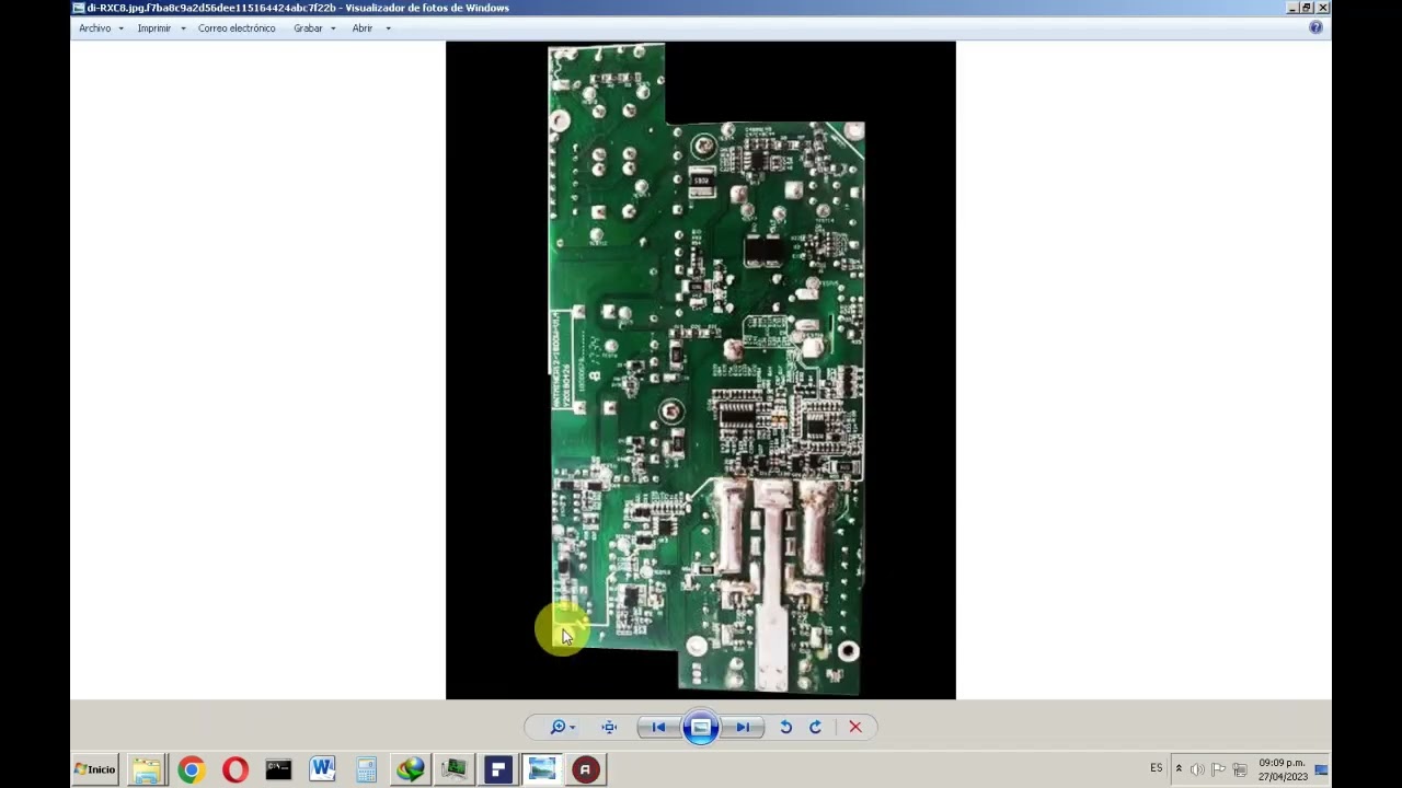 Reparación falla de fuente auxiliar APW 3 Y 7