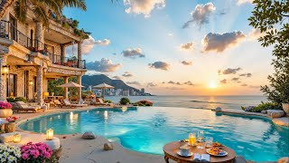 Soft Seaside Jazz Music - Upbeat Bossa Nova Piano For Happy and Peace Morning - Morning Jazz Delight