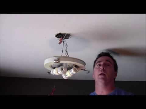 How to install an LED light fixture