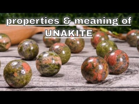 Video: Unakite: Penampilan Batu, Sifat Dan Kompatibilitasnya Dengan Tanda-tanda Zodiak