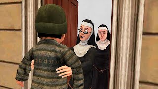 Evil Nun 2 kidnapped a child vs Enda funny animation part 135