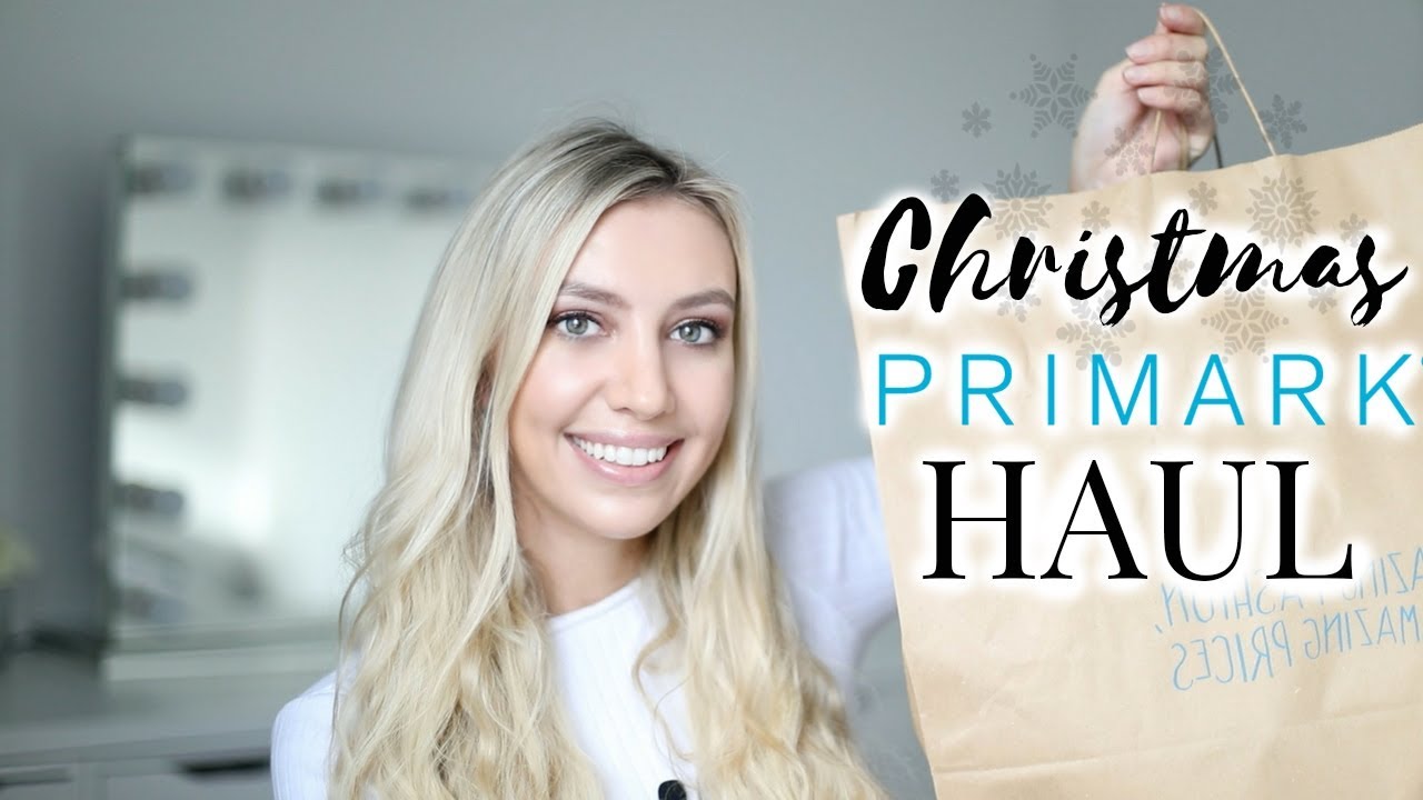 HUGE PRIMARK HAUL & TRY ON NOVEMBER WINTER / CHRISTMAS 2017 | Scarlett London