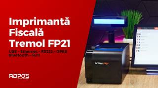 Imprimanta Fiscală Activa Tremol FP21 – Bonuri Electronice, GPRS, BT, LAN, USB