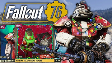 Holiday Decorations Bundle Review & Weekly Offers! | Fallout 76
