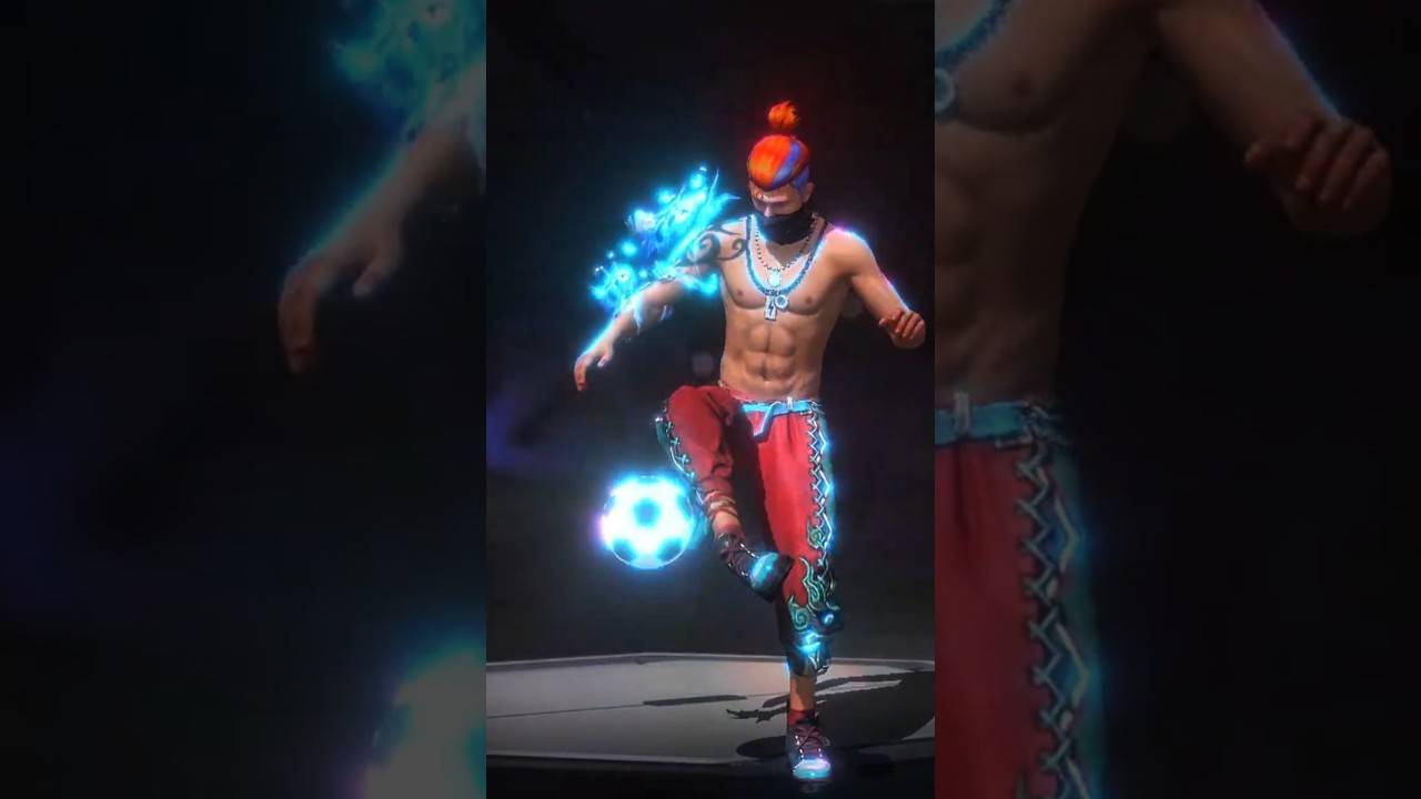 "Free Fire Football Emote Edit ⚽ | Glow Effect | Dancin Song | FF Montage"