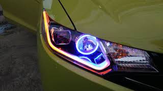 CUSTOM LAMPU DEPAN HONDA JAZZ GK 5