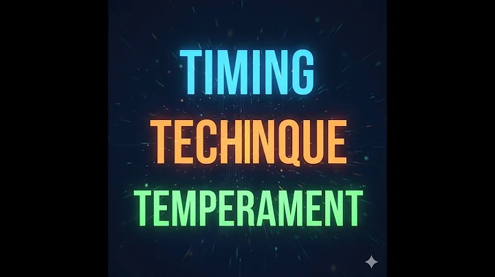 Technique, Timing, Temperament: The 3-T Rule for Success#nextgenleaders #motivation #leadership