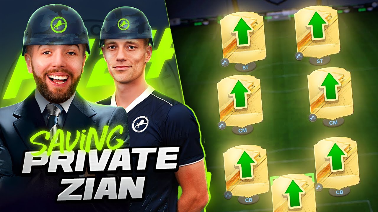 WE GOT SO MANY UPGRADES! (EAFC 24 Saving Private Zian #2)