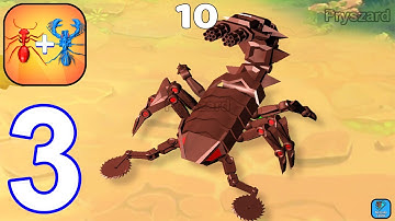 Merge Ant: Insect Fusion - Gameplay Walkthrough Part 3 Level 37-49 Ant Merge Battles (Android, iOS)