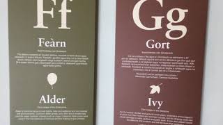 The Scots Gaelic alphabet