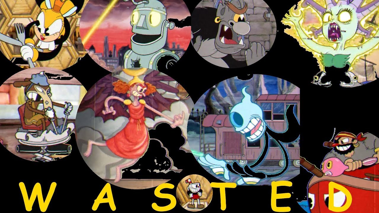 Картинки cuphead боссы