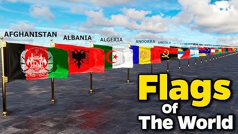 Alle landen en vlaggen van de wereld | Officiële talen | Amerikaanse uitspraak