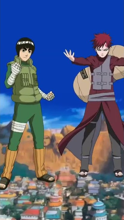 Rock Lee vs Gaara || who is strongest