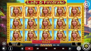 Lady & Firedrake by 1spin4win Slot Features | GamblerID