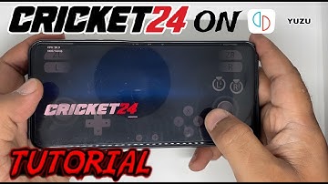 YUZU Emulator - Cricket 24 Full Tutorial Switch Emulator