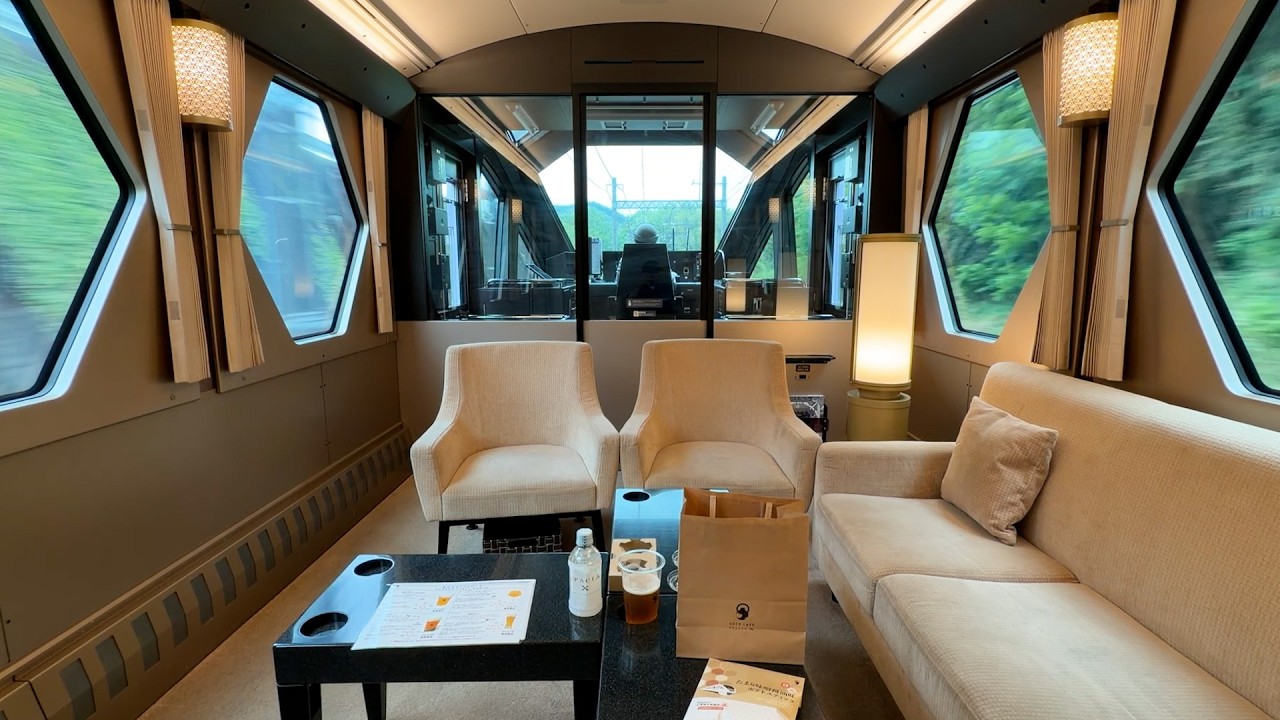 Japan's Ultimate Train Experience: SPACIA X Cockpit Suite to Asakusa