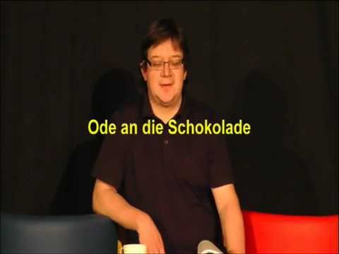 Rupert Schieche Schon Schrag Gedicht 1 Ode An Die Schokolade Youtube