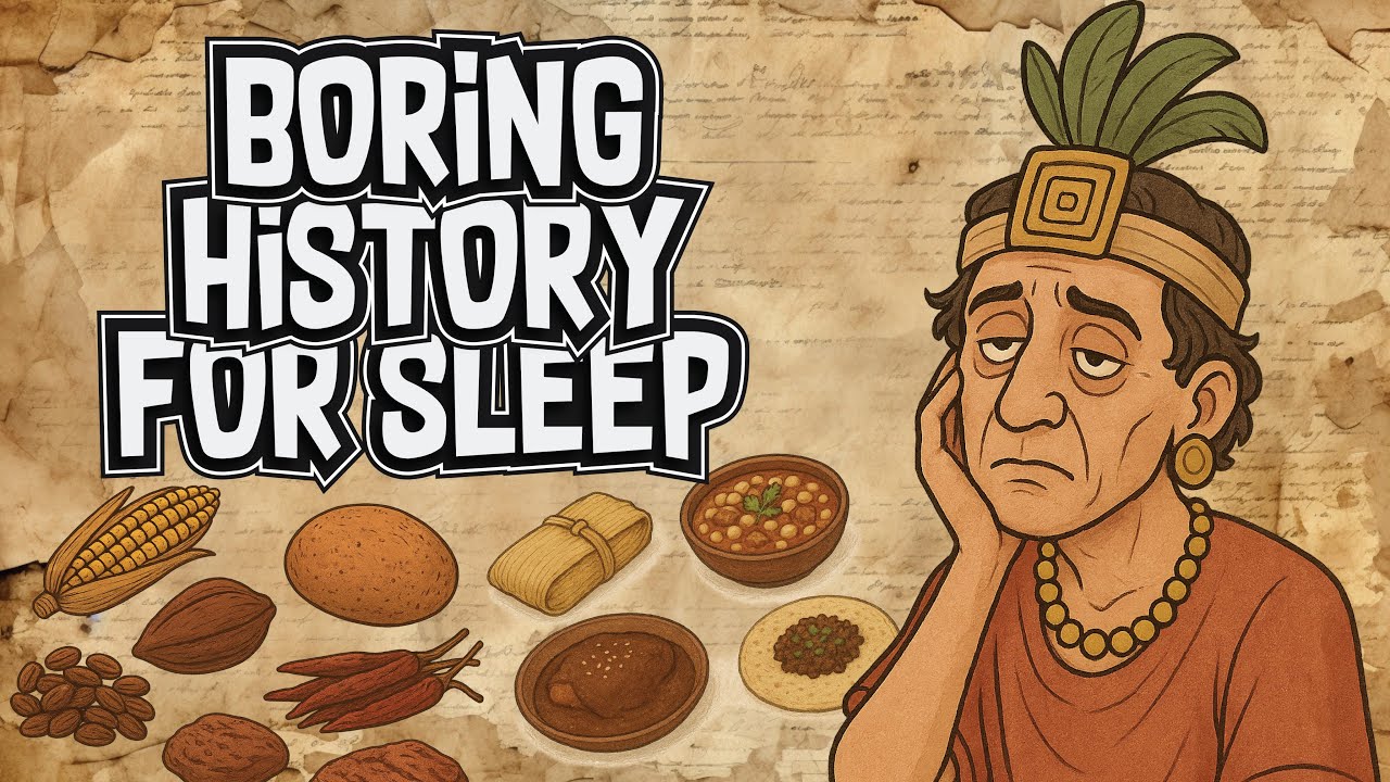 Boring History For Sleep | Lost Food Of Mayan Kitchens