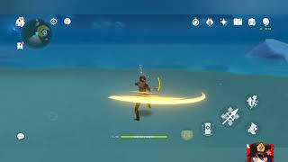 Zhongli Charged Attack Visual Effect Bug()