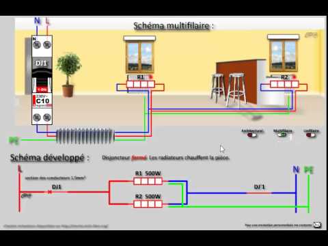 Circuit convecteur électrique - YouTube
