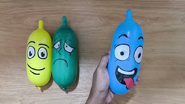 Making Slime with Funny Balloons - Satisfying Slime video #108