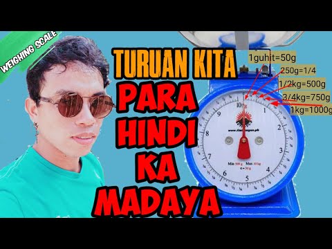 Video: Paano mo tinitimbang ang mga puntos sa isang timbangan?