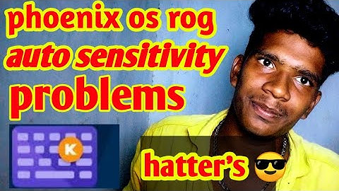 phoenix os game helper auto sensitivity problem solve in tamil 2021||bad commends🤬|sorry 🙏|