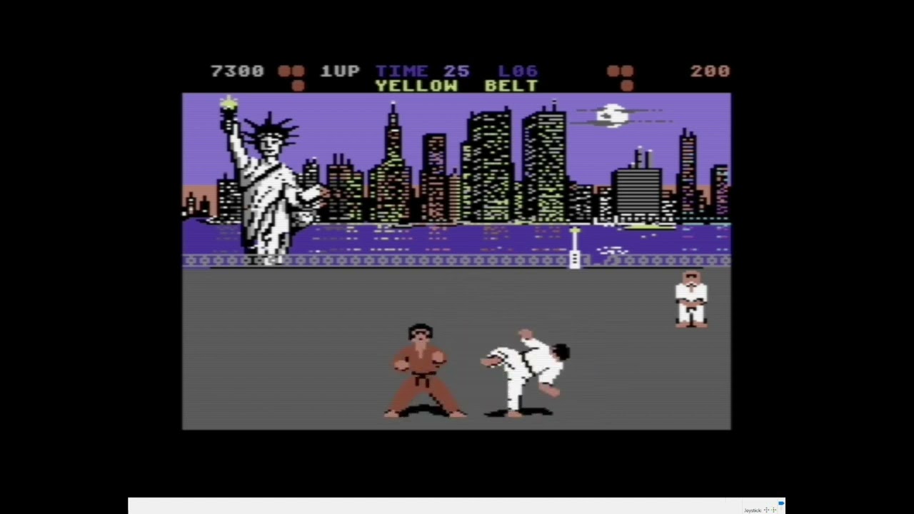 World Karate Championship - 1986 - C64 - YouTube