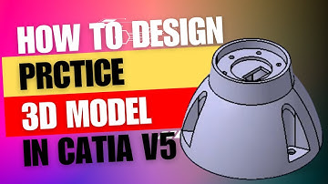 how to design in catia v5 | practice design 29 #3dmodeling #catia  #catiav5  #catiatutorials