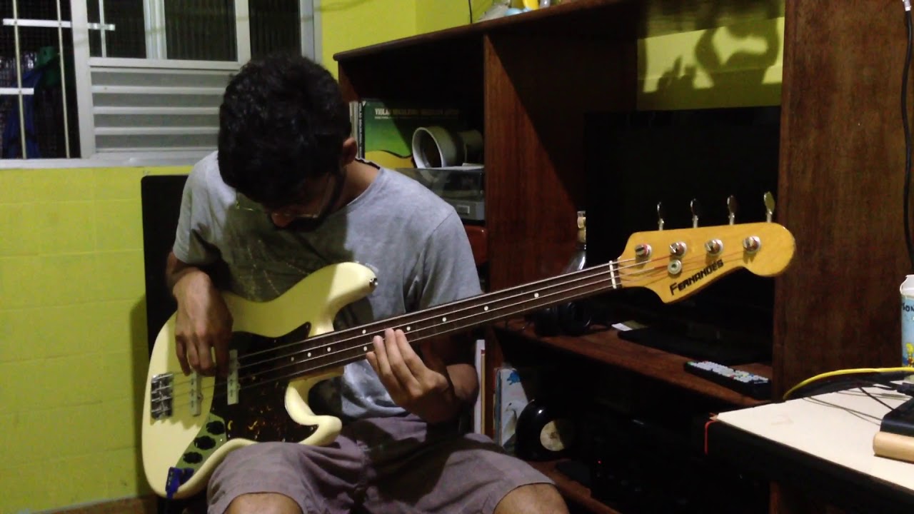 Fernandes Fretless jazz bass Japão 89/90