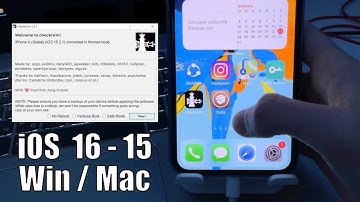 Jailbreak on iOS 15 - 16 CheckRa1n Windows Beta!