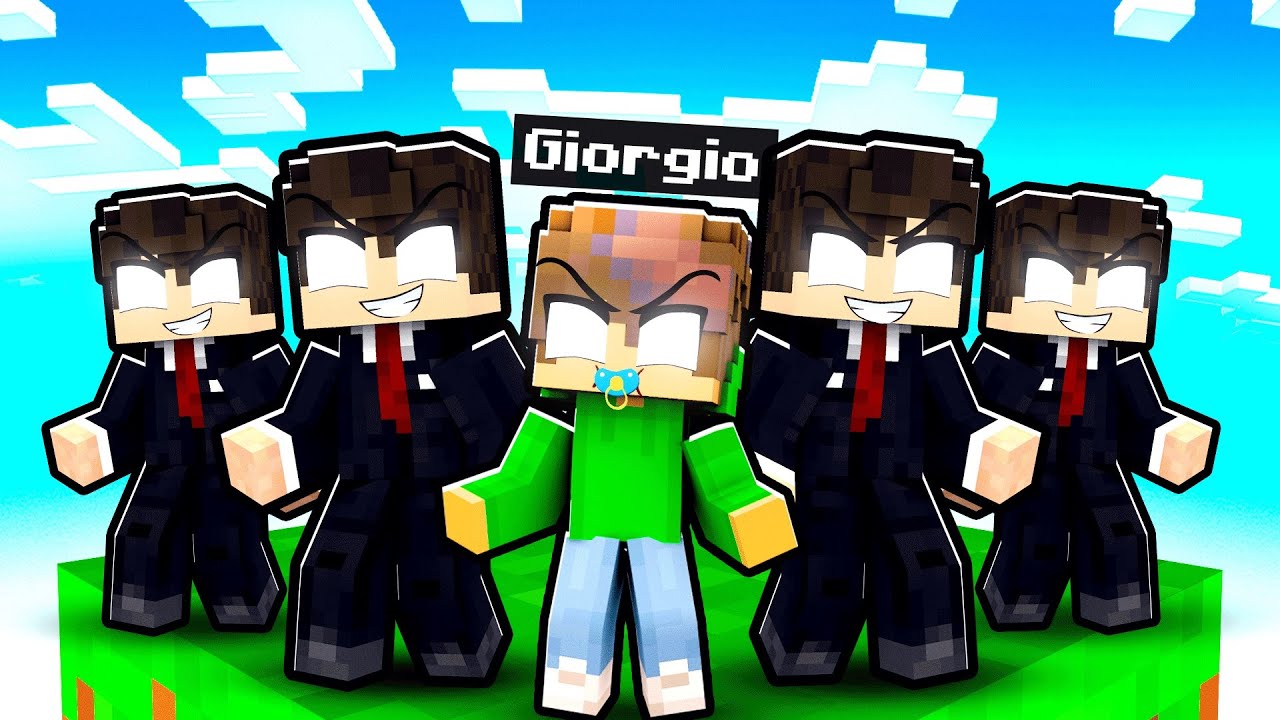 VIVERE in UNA FAMIGLIA di ADMIN in Minecraft!
