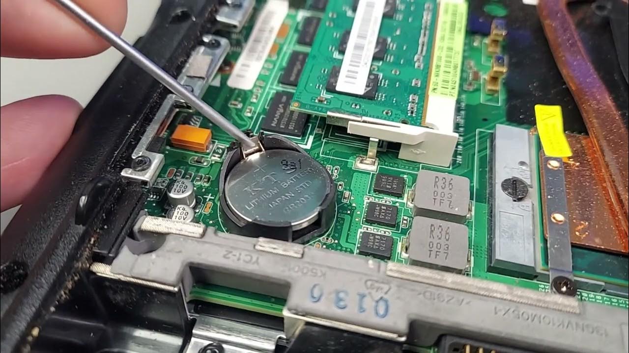 How To Replace A Cmos Coin Cell Battery On Your Dell Laptop