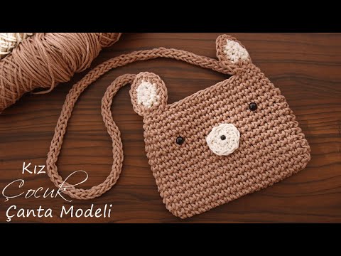 Örgü Çocuk Çanta Yapımı / DIY Bag Tutorial - YouTube