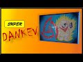 LOMITO SUPER SAIYAJIN| óleo sobre papel. DANKEV