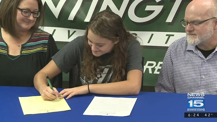 Blackhawk Christian's Courtney McKown signs with H...