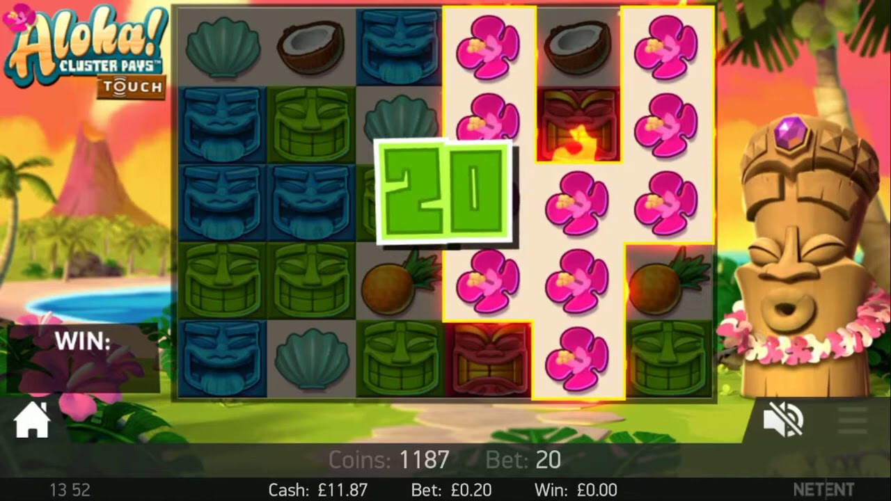 BIG WIN IN JUST 8 SPINS ALOHA CLUSTER PAYS JACKPOT JOY VIRGIN GAMES