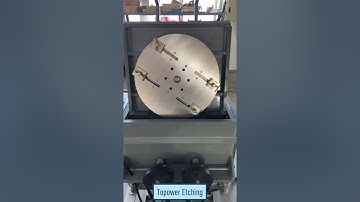 Detail display of Chemical Etching Machine #Shorts