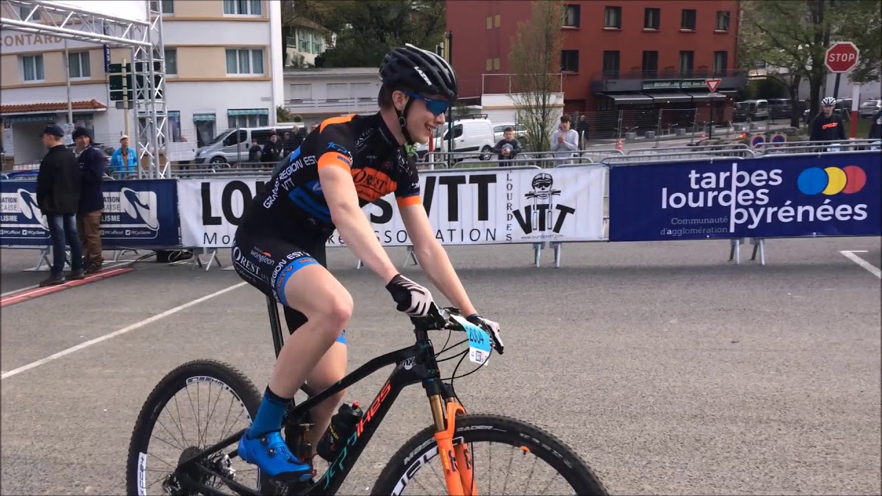 Coupe De France Vtt Xco A Lourdes Juniors H Youtube