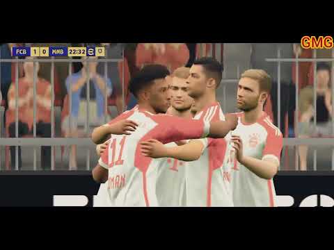 Бавария - Манчестер сити. Лига Футбола 2. Немцы в Апл #1 #ютуб #football #ефутбол2024 .