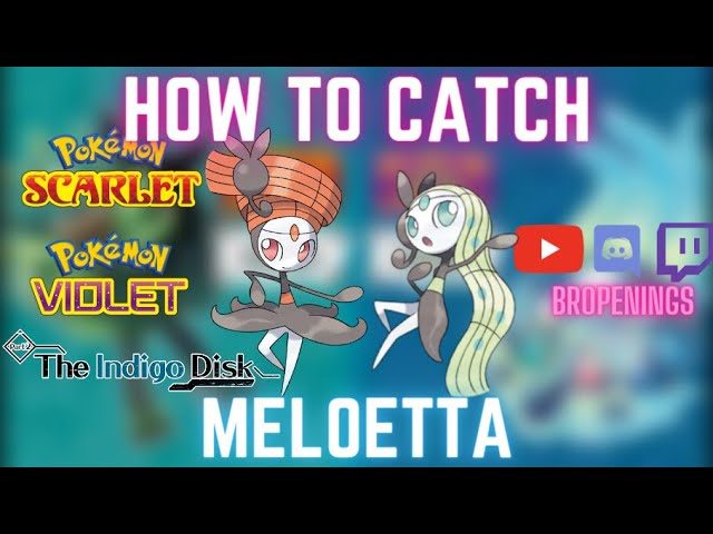 Pokemon Scarlet and Violet Meloetta