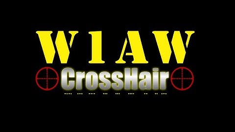 W1AW CW using FLDigi decoding 13 WPM