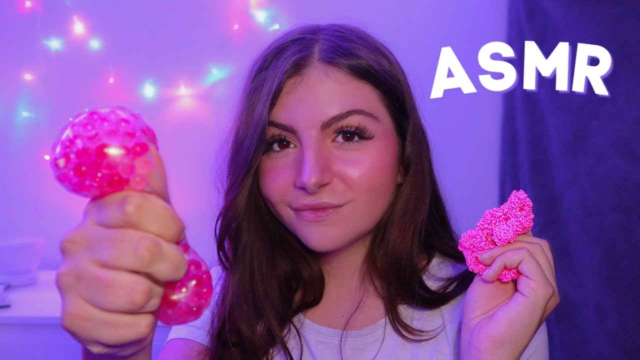 ASMR FRANÇAIS  Des déclencheurs satisfaisants et trop chou (slime, fidget  toys) 💟 