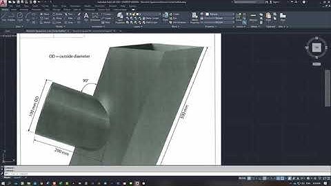 ARA / Te Pukenga: Cylinder to Square Junction on a corner of the square.