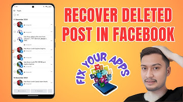 How to Recover the Deleted Post in Facebook