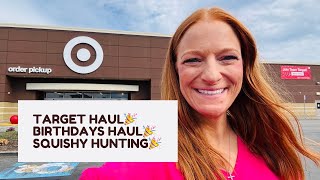 Full TARGET HAUL🎉 BIRTHDAYS HAUL🎉 SQUISHY HUNTING🎉 Update